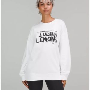 Lululemon perfectly oversized crew sweatshirt